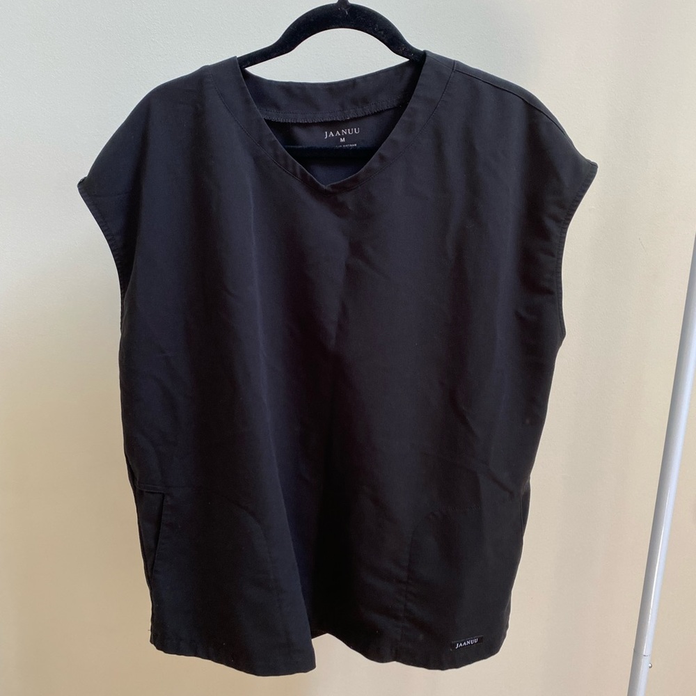 Jaanuu Black Short Sleeve Top